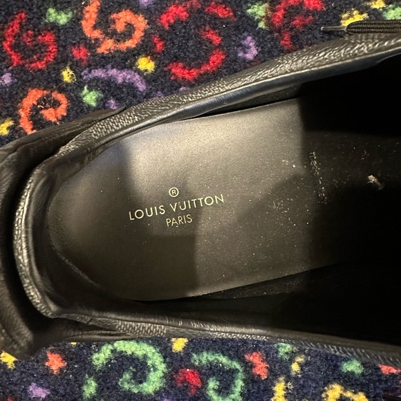 LOUIS VUITTON LV DAMIER GRAPHITE FRONTROW SNEAKERS - Picture 3 of 6